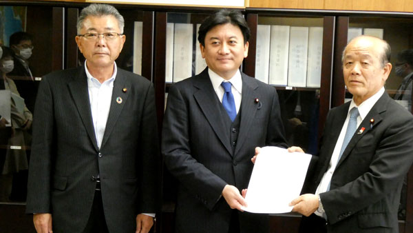 愛知・豊田市議会議長らが農水省に抜本対策要請　明治用水漏水事故で