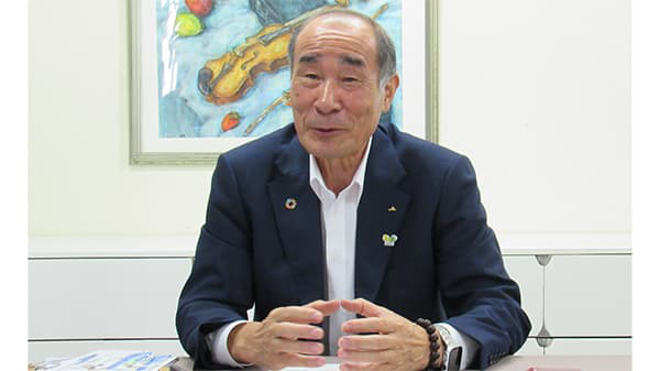 ＪＡグリーン近江組合長・大林茂松氏