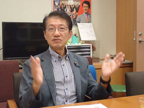 日本共産党　田村貴昭衆議院議員