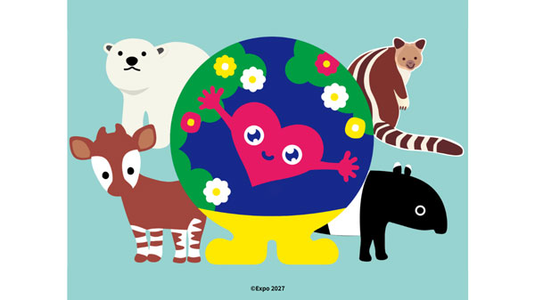 よこはま動物園ズーラシアに「GREEN×EXPO-2027」公式ストア　4月2日にオープン