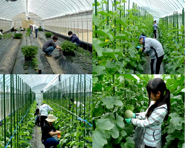 奈良県と連携して「農の入口」モデル事業を展開する近畿大学が出展