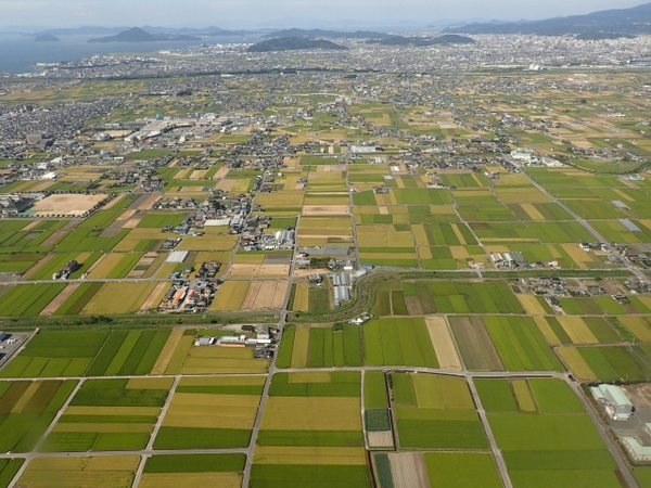 空からのイメージ写真