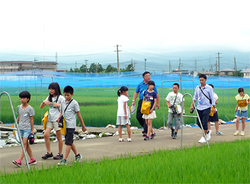 写真は昨年の科学教室の模様