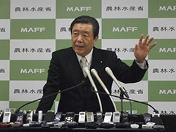 「国会決議は守れた」－森山新農相