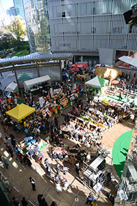 4万人来場 小泉氏も 東京ハーヴェスト
