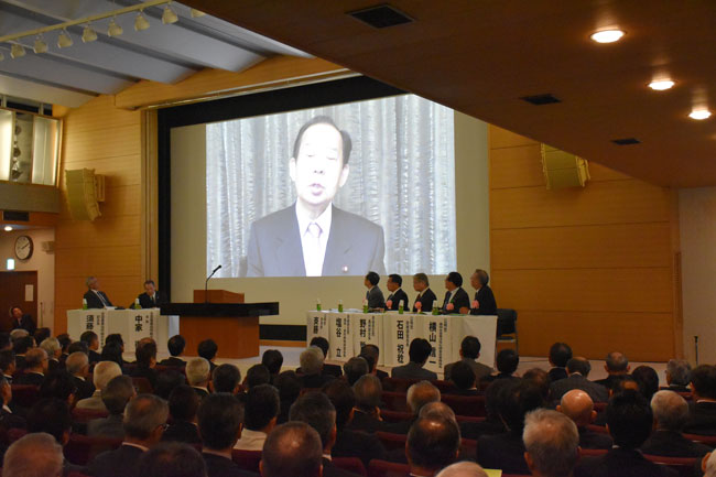 「組合員の判断で決めるのは当然。公約にも」－二階自民幹事長