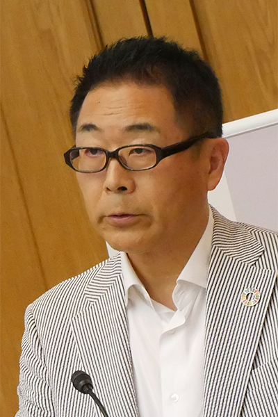 ＪＩＣＡ副理事長越川和彦氏