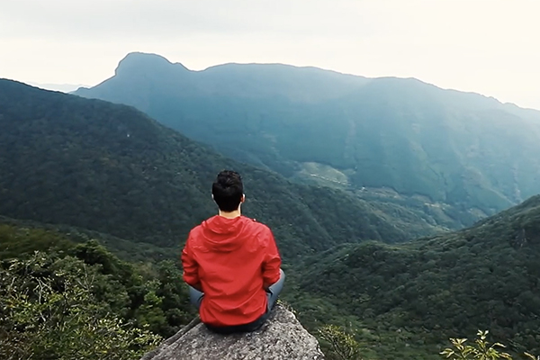 多良岳座禅岩からの眺め