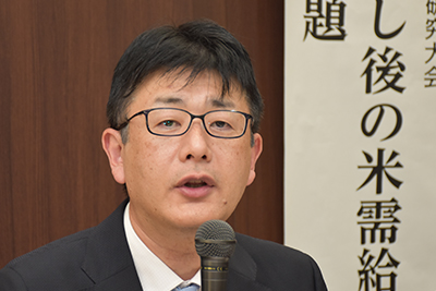 加藤純・ＪＡ全中農政部水田・畑作農業対策課長