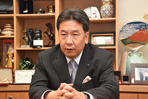 代表 枝野 幸男