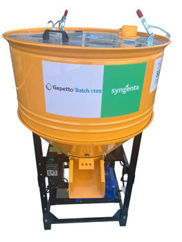 農業用種子処理機「Gepetto（ゲペット）」