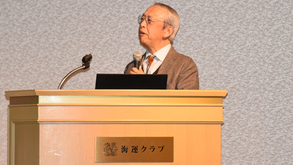 特別公演を行う本多健一郎氏