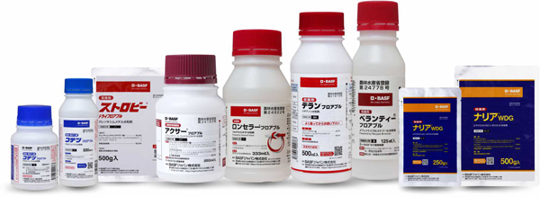 供給契約の対象となるBASF製品