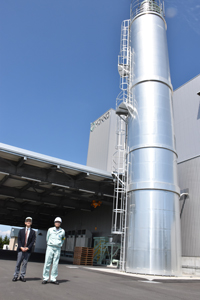 北海道工場の新除草粒剤プラント