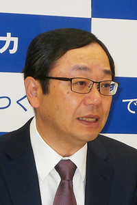 山本学・デンカ（株）代表取締役社長