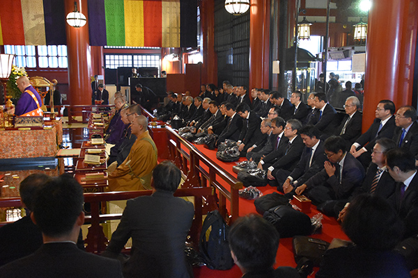 浅草寺で恒例の虫供養　農薬工業会