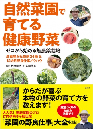 ゼロから始める無農薬栽培自然菜園で育てる健康野菜