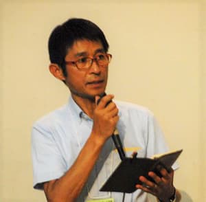 講師を務める脱原発ネットワーク茨城の共同代表の小川さん