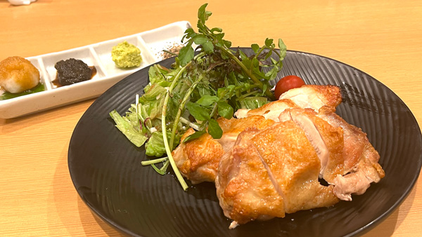 四万十鶏のチキンステーキ