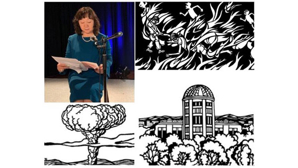 平和学習会「きり絵画文集『原爆ヒロシマ』」の朗読劇を開催　コープこうべ