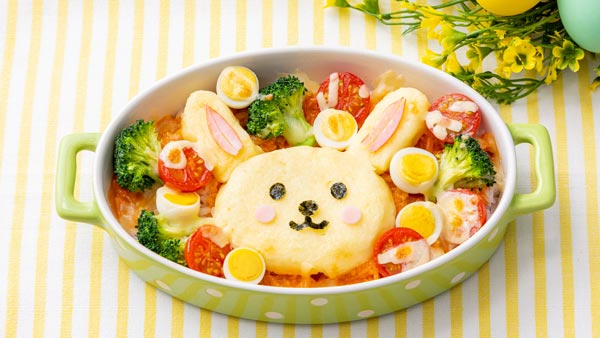 マッシュポテトうさぎのイースタードリア