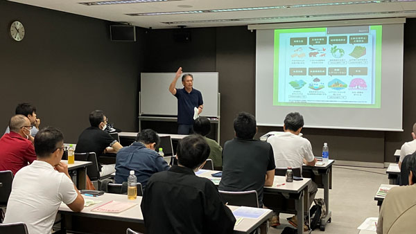 林業就業支援講習のようす