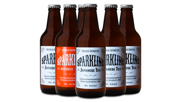 炭酸で味わう新しい日本茶「SPARKLING JAPANESE TEA」