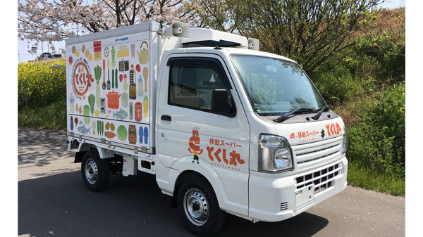 移動スーパー「とくし丸」の車両