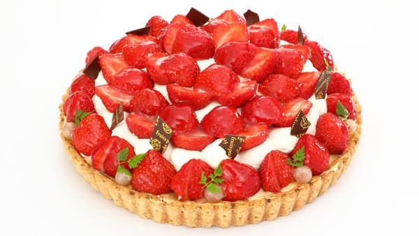 横浜ポルタ店オープン記念限定タルト「あまおうとホワイトチョコクリーム」