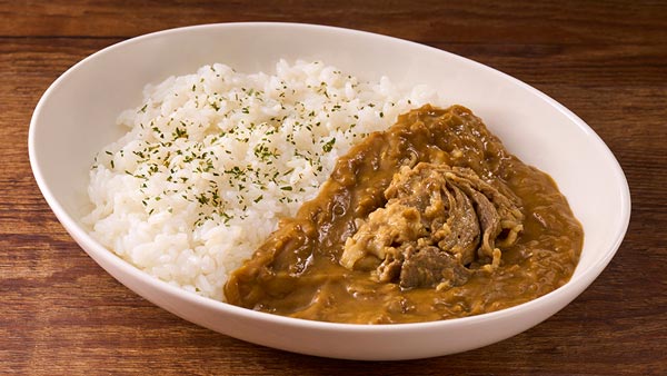 とかちポロシリ和牛を使ったカレーライス