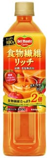 新発売の「デルモンテ 食物繊維リッチ 野菜果実飲料」