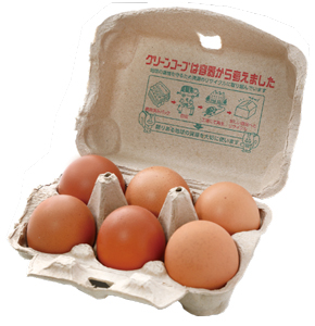 グリーンコープの「平飼い産直たまご」