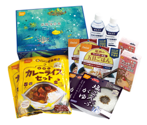 長期保存食ギフトボックス　1日2人分
