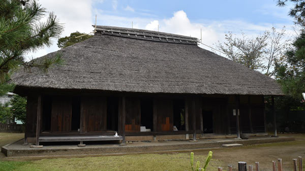 小田原市尊徳記念館内 二宮金次郎（尊徳）の生家