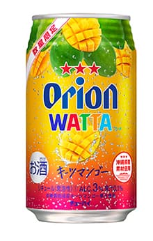 トロピカルフレーバーのお酒「WATTAキーツマンゴー」