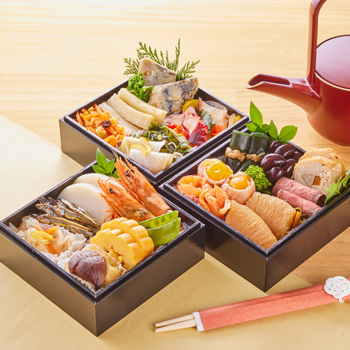 自然派Styleミニ三段重おせち（2人前）・23品目・冷凍