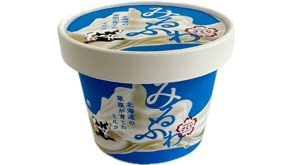 新発売の「みるふわ　ミルク」