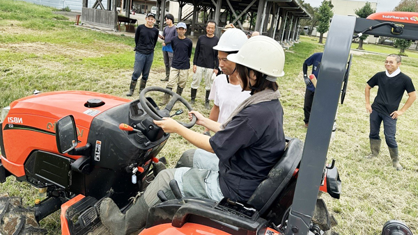 日本農業実践学園での実習