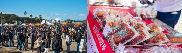 過去に開催した「湘南パン祭り」の会場