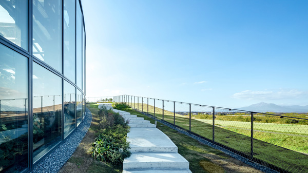 屋上庭園「見晴らしの丘」