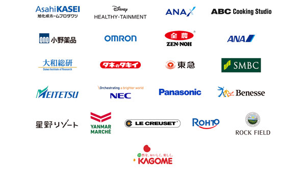 若年層の深野菜摂取推進プロジェクト賛同企業