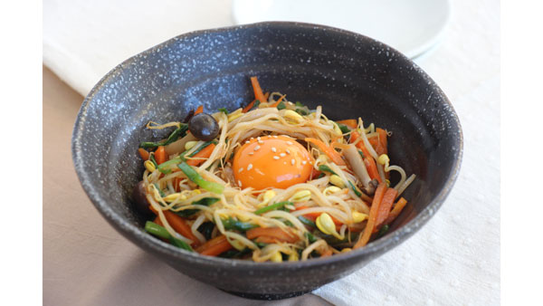 「便利なおかず野菜」を使ったもやしユッケ