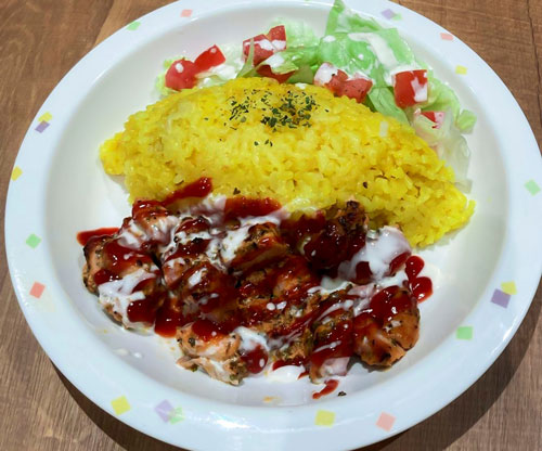 チキンオーバーライス　週替丼