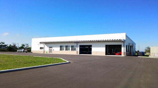 炭素繊維のリサイクルを行うミライ化成の三沢LAB（青森県三沢市）
