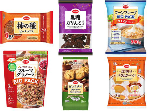 コープ商品を特別価格で「くらし応援全国キャンペキャンペーン対象商品（一例）