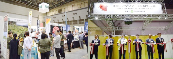 前回「第17回アグリフードEXPO東京」の会場