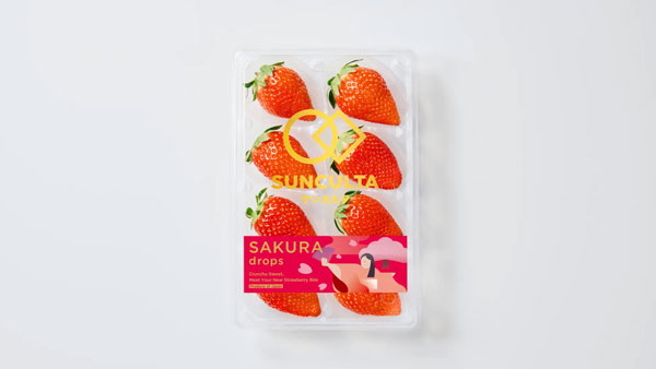 CULTA自社品種による独自ブランド「SAKURA DROPS」