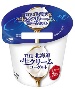 新発売の「THE北海道生クリームヨーグルト」