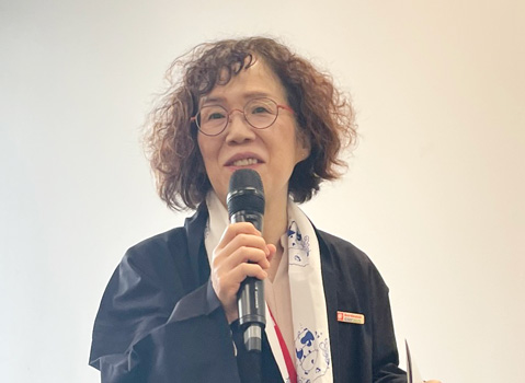 「産直」による地域づくりを紹介したパルシステム連合会の野々山理恵子元副理事長