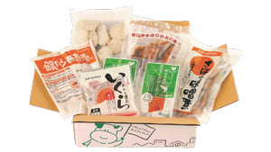 利用者に人気の魚料理5種のセット